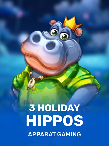 3 Holiday Hippos game tile