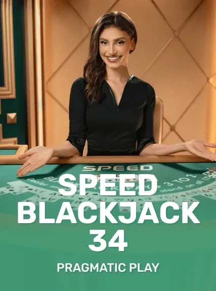 Speed Blackjack 34 game tile